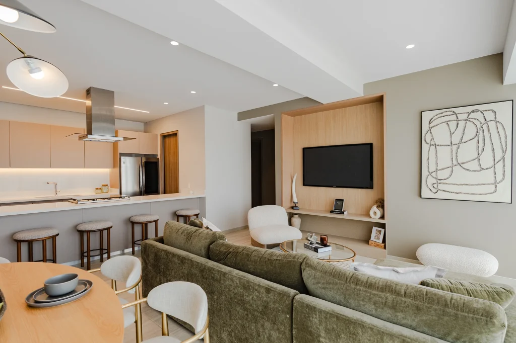 comedor-sala-the-landmark-tijuana-departamento