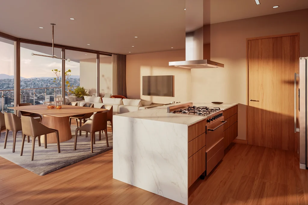 departamento-the-landmark-reserve-tijuana-cocina